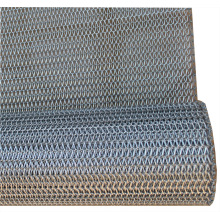 bande de conveyeur en acier inoxydable de surface lisse de conveyweave de densité élevée